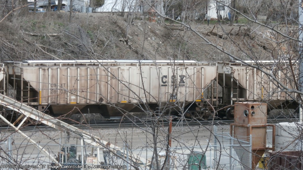 CSXT 260980 pass by